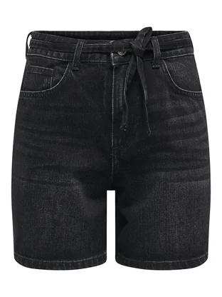 ONLY ONLGIANNA MW BELTED SHORTS AZG DNM