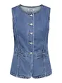 ONLY ONLGIULINA S/L BUTTON WAISTCOAT DNM