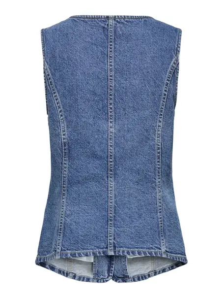 ONLY ONLGIULINA S/L BUTTON WAISTCOAT DNM