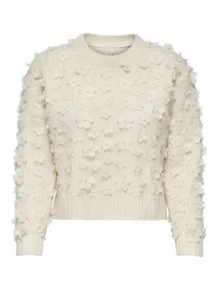 ONLY ONLHUA LIFE LS FLOW DETAIL O-NEC CS