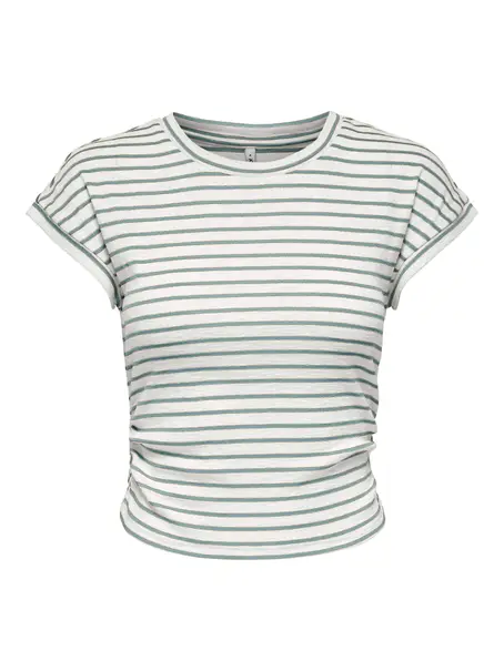 ONLY ONLIBEN S/S O-NECK GLITTER TOP JRS