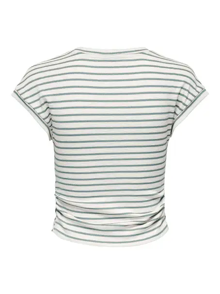 ONLY ONLIBEN S/S O-NECK GLITTER TOP JRS