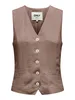 ONLY ONLIRIS-SIESTA S/L LINEN BL VEST TL