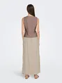ONLY ONLIRIS-SIESTA S/L LINEN BL VEST TL