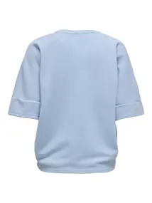 ONLY ONLIVY S/S GLITTER V-NECK TOP CS JR