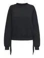 ONLY ONLJETT L/S O-NECK EMB. BOX SWT