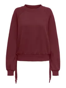 ONLY ONLJETT L/S O-NECK EMB. BOX SWT
