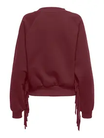 ONLY ONLJETT L/S O-NECK EMB. BOX SWT