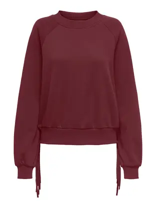 ONLY ONLJETT L/S O-NECK EMB. BOX SWT