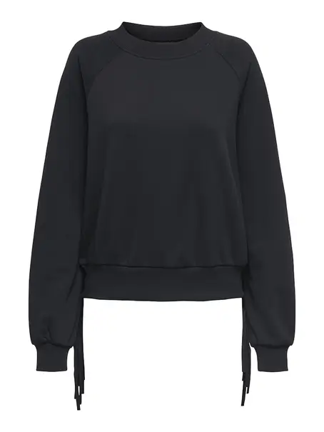 ONLY ONLJETT L/S O-NECK EMB. BOX SWT