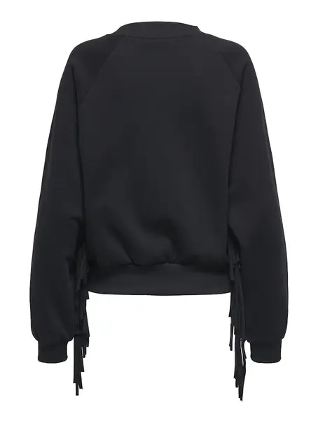ONLY ONLJETT L/S O-NECK EMB. BOX SWT