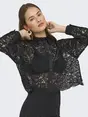 ONLY ONLJILLI LACE MIX SHIRT WVN