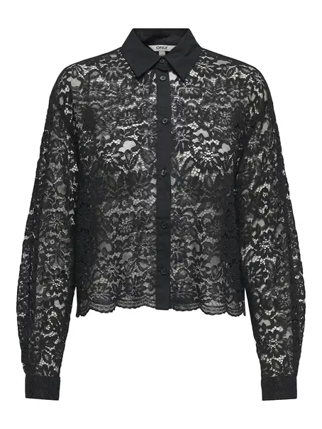 ONLY ONLJILLI LACE MIX SHIRT WVN