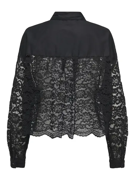 ONLY ONLJILLI LACE MIX SHIRT WVN