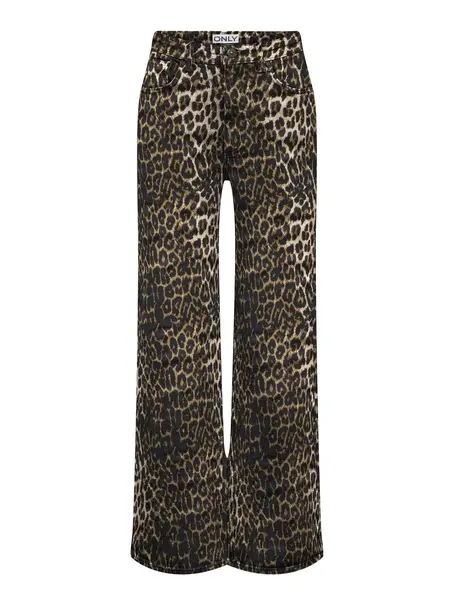 ONLY ONLJUICY-ANLIE HW WIDE AOP PANT PNT