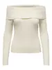 ONLY ONLKATIA LIFE LS OFF SHOULDER KNT N