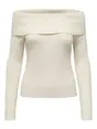 ONLY ONLKATIA LIFE LS OFF SHOULDER KNT N