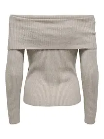 ONLY ONLKATIA LS OFF SHOULDER KNT NOOS