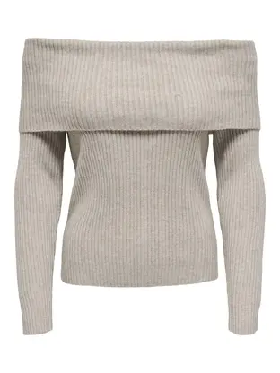 ONLY ONLKATIA LS OFF SHOULDER KNT NOOS