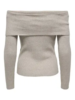 ONLY ONLKATIA LS OFF SHOULDER KNT NOOS