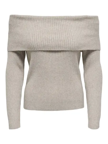 ONLY ONLKATIA LS OFF SHOULDER KNT NOOS
