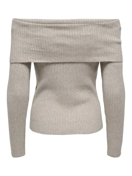 ONLY ONLKATIA LS OFF SHOULDER KNT NOOS