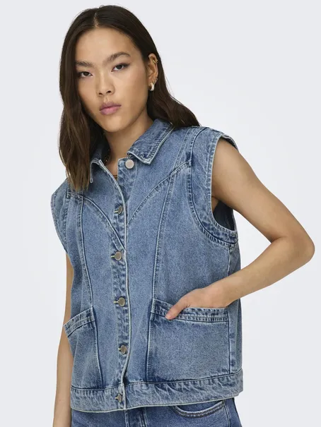 ONLY ONLKENNEDY SL DNM WAISTCOAT BJ NOOS
