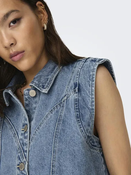 ONLY ONLKENNEDY SL DNM WAISTCOAT BJ NOOS