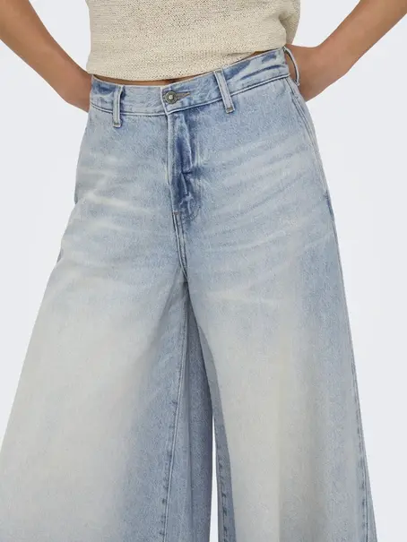 ONLY ONLLA BREA HW LONG DNM SHORTS TAI