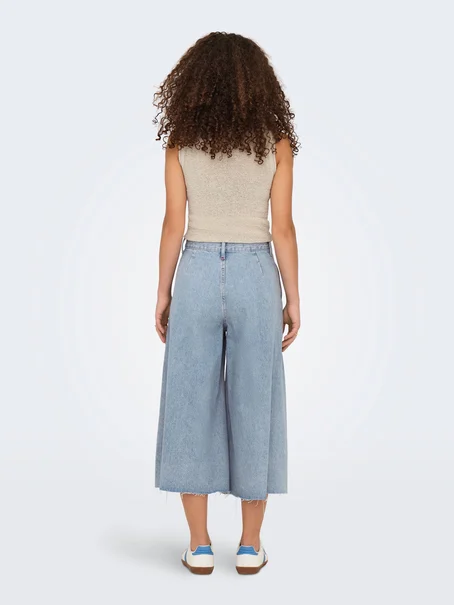 ONLY ONLLA BREA HW LONG DNM SHORTS TAI