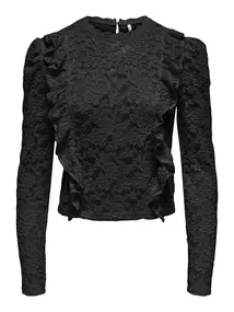 ONLY ONLLAMIR L/S LACE TOP JRS