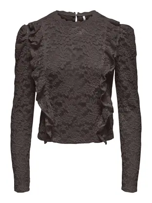 ONLY ONLLAMIR L/S LACE TOP JRS