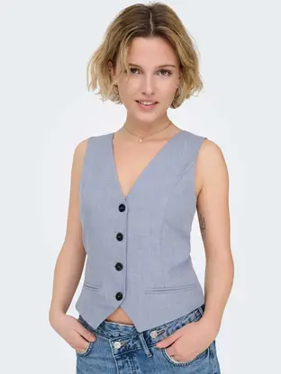 ONLY ONLLINDA S/L MEL FIT WAISTCOAT TLR