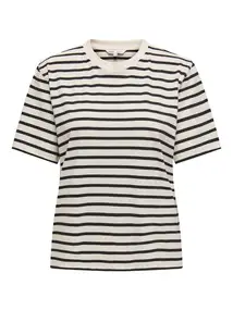ONLY ONLLIVINA S/S STRIPE TEE JRS NOOS