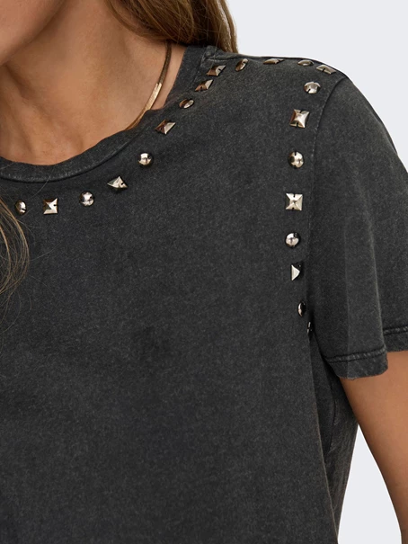 ONLY ONLLUCY S/S STUDS TOP BOX JRS
