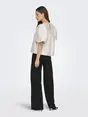 ONLY ONLMANNY 2/4 HEAVY SATIN TOP WVN CS