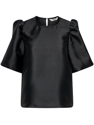 ONLY ONLMANNY 2/4 HEAVY SATIN TOP WVN CS
