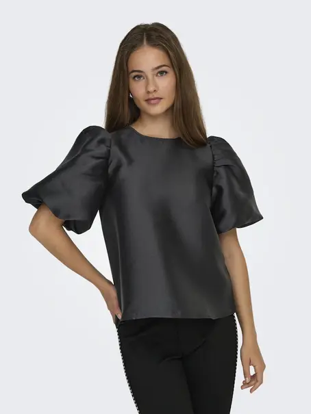 ONLY ONLMANNY 2/4 HEAVY SATIN TOP WVN CS