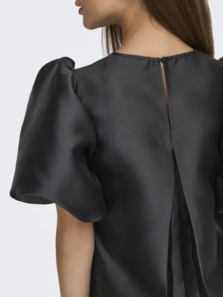 ONLY ONLMANNY 2/4 HEAVY SATIN TOP WVN CS
