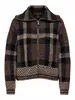 ONLY ONLMAROON LS ZIP COLLAR CARDIGAN KN