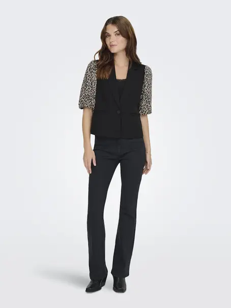 ONLY ONLMELLIE LIFE S/S MIX BLAZER TLR C