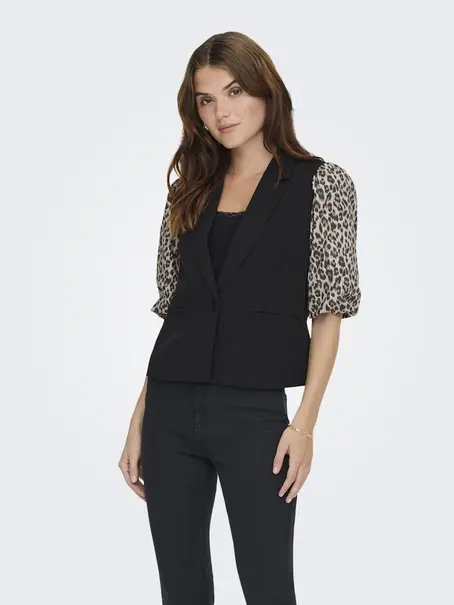 ONLY ONLMELLIE LIFE S/S MIX BLAZER TLR C