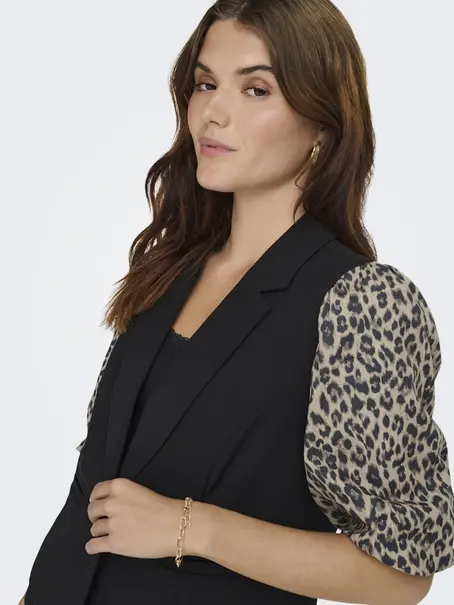 ONLY ONLMELLIE LIFE S/S MIX BLAZER TLR C