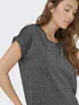 ONLY ONLMOSTER GLITTER S/S TOP JRS