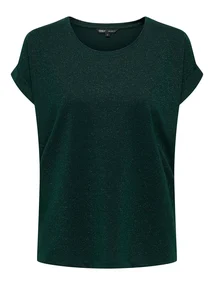 ONLY ONLMOSTER GLITTER S/S TOP JRS
