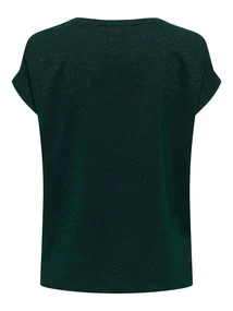 ONLY ONLMOSTER GLITTER S/S TOP JRS