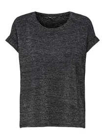 ONLY ONLMOSTER GLITTER S/S TOP JRS