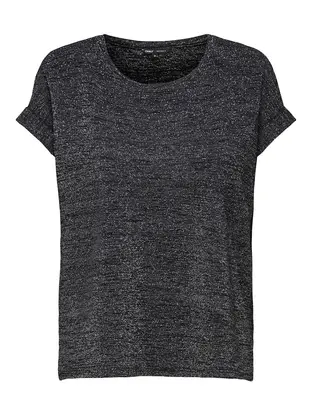 ONLY ONLMOSTER GLITTER S/S TOP JRS