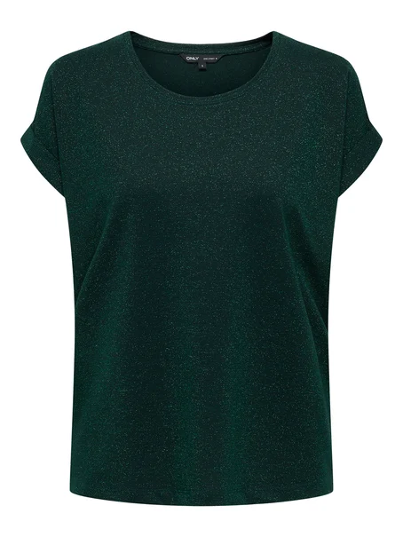 ONLY ONLMOSTER GLITTER S/S TOP JRS