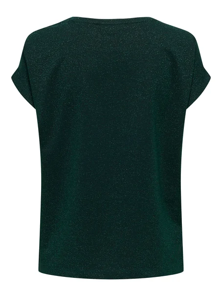 ONLY ONLMOSTER GLITTER S/S TOP JRS